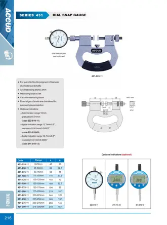 Pagina 222 din catalogul ACCUD, cu desenul de dimensiuni și datele complete