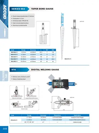 Pagina 314 din catalogul ACCUD, cu desenul de dimensiuni și datele complete