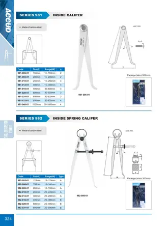 Pagina 330 din catalogul ACCUD, cu desenul de dimensiuni și datele complete