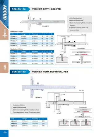 Page 66 of the ACCUD catalogue with the dimension drawing and full data