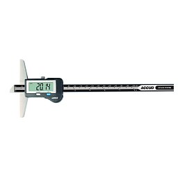 ACCUD 197-012-11 Цифров дълбокомер IP67 300mm/12″ със система Sylvac (0.01mm/0.0005″)