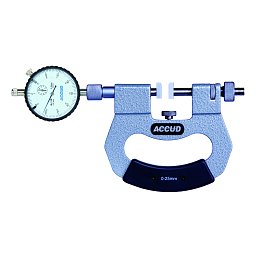 ACCUD 431-100-11 Calibru potcoavă cu cadran, domeniu cadran 75-100mm/3-4″ (comparatorul nu este inclus)